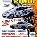 AFFICHE RALLYE MONTELIMAR ECUREUIL 2024