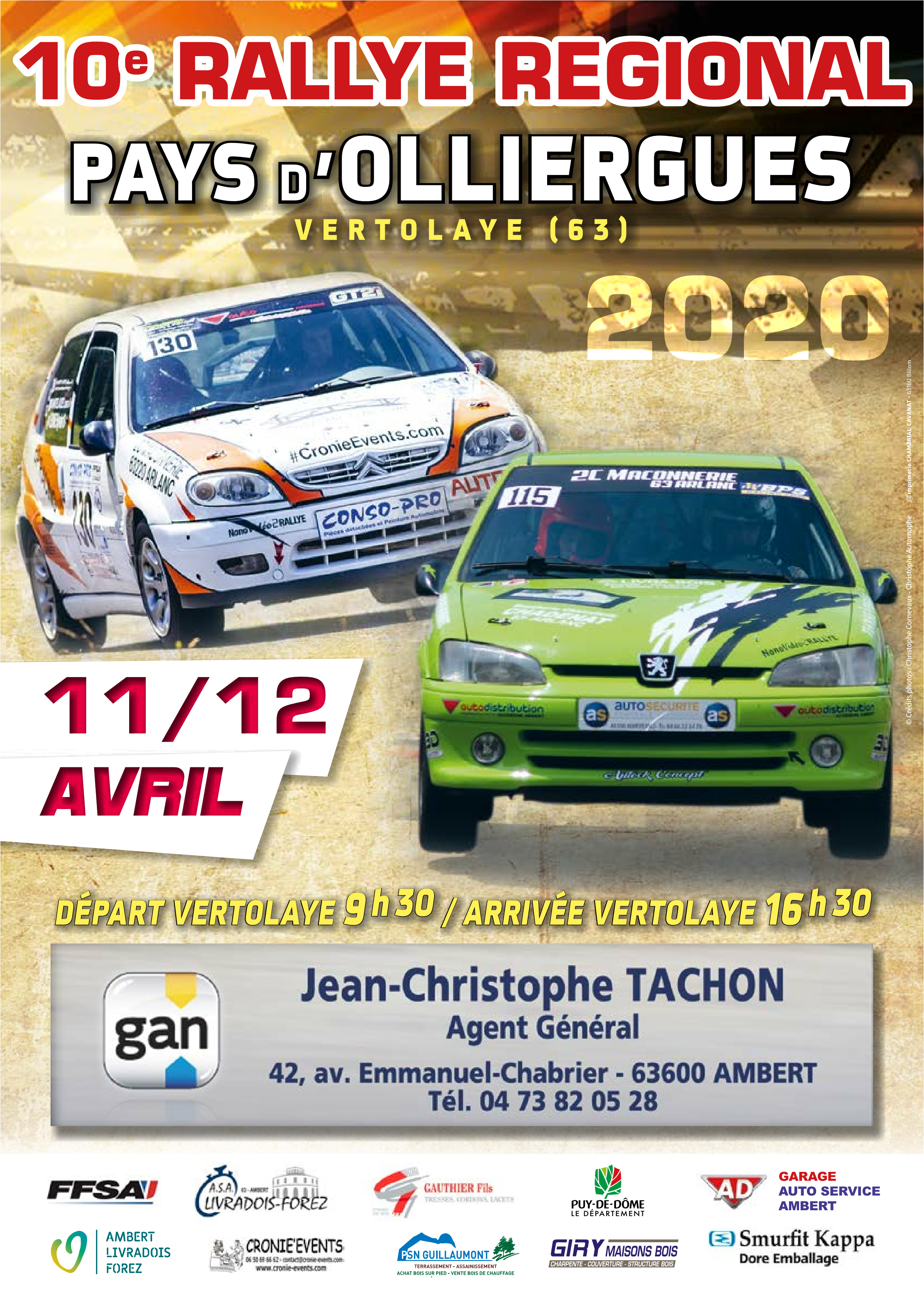 Le 10ème Rallye du Pays d'Olliergues